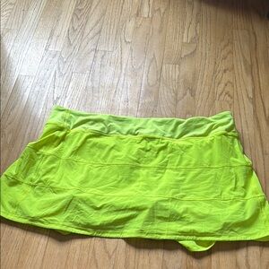 Neon Yellow Lululemon Align skort size 20